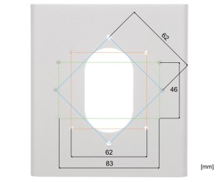 UCHWYT NA SŁUP STG-1275ZJ-S-SUS STG