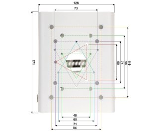 UCHWYT NA SŁUP STG-PFA150 STG