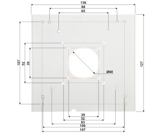 UCHWYT NA SŁUP STG-UP06-C STG