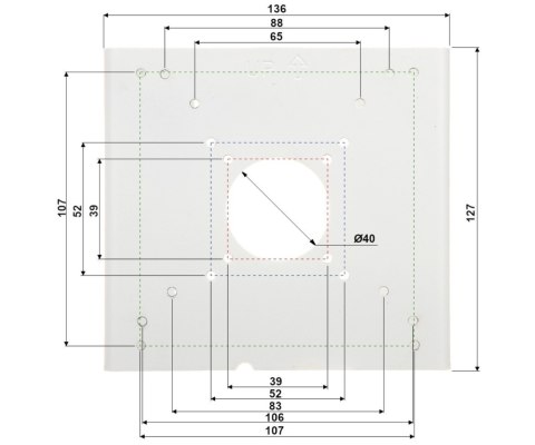 UCHWYT NA SŁUP STG-UP06-C STG
