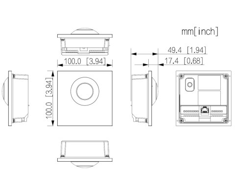 WIDEODOMOFON VTO4201F-P DAHUA
