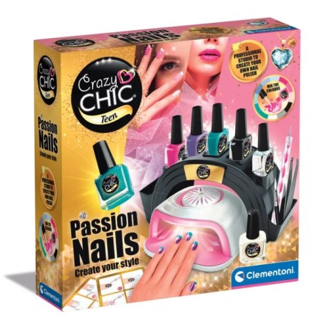 Crazy Chic Salon Stylizacji Paznokci Salon Manicure Clementoni 50852