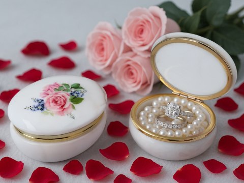 Kasetka alabastrowa owal 10x8cm