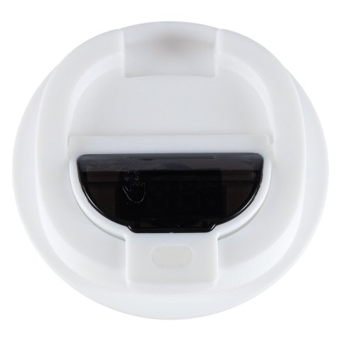 Kubek termiczny z ustnikiem termos LED 500ml biały