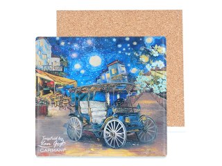 Podkładka ceramiczna - Inspirowane malarstwem V. van Gogh (CARMANI)