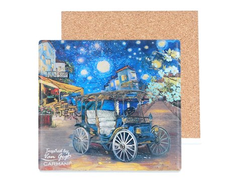 Podkładka ceramiczna - Inspirowane malarstwem V. van Gogh (CARMANI)