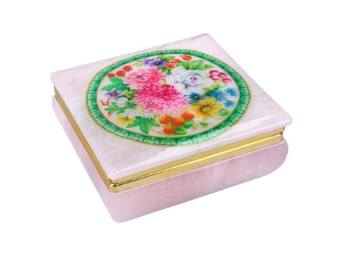 Kasetka alabastrowa kwadratowa 10x10cm