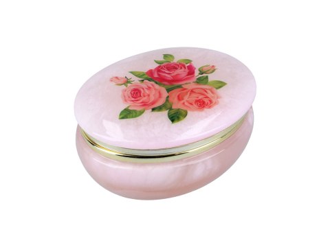 Kasetka alabastrowa owal 10x8cm