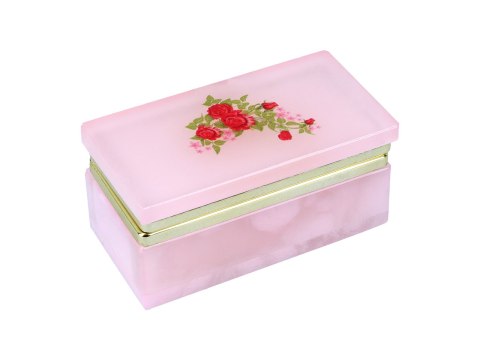 Kasetka alabastrowa prostokątna 8x4cm