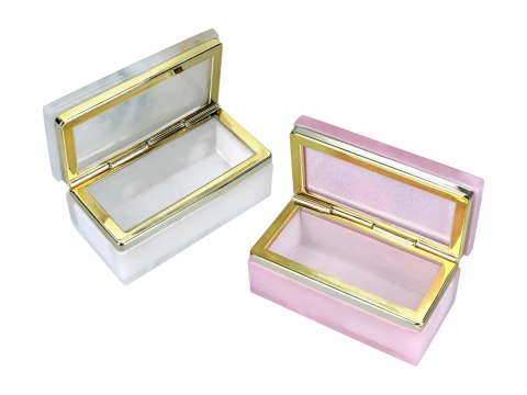 Kasetka alabastrowa prostokątna 8x4cm