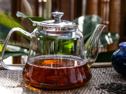 Czajnik szklany
