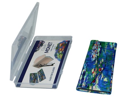Etui na okulary, składane - C. Monet, Nenufary (CARMANI)