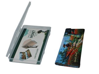 Etui na okulary, składane - inspirowane malarstwem C. Monet (CARMANI)