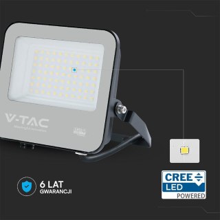 Projektor LED V-TAC CREE CHIP 50W 135lm/W czarna obudowa IP65 VT-4455 4000K 6750lm 6 lat gwarancji