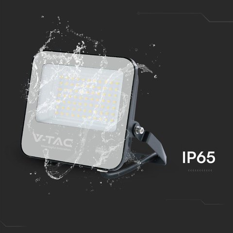 Projektor LED V-TAC CREE CHIP 50W 135lm/W czarna obudowa IP65 VT-4455 6500K 6750lm 6 lat gwarancji