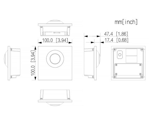 WIDEODOMOFON VTO4103F-1 DAHUA