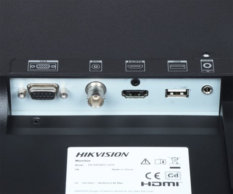 MONITOR HDMI, VGA, CVBS, AUDIO DS-D5224F2-1V1S 23.8 " Hikvision