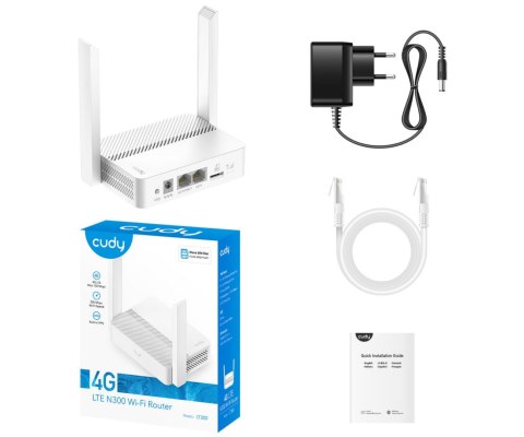 ROUTER 4G LTE LT300 2.4 GHz, 300 Mb/s CUDY