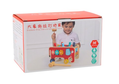 Drewniana Gra Zręcznościowa Dla Dzieci Whaca-mole