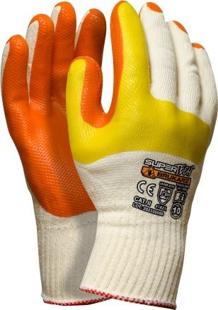 RĘKAWICE BRUKARSKIE WZMOCNIONE SUPER TECH 10