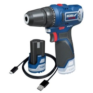 WIERTARKO-WKRĘTARKA AKUMULATOROWA 12V 1*2.0AH