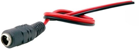 Gniazdo zasilające na kabelku KG01DC-20 1szt.