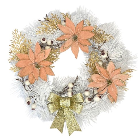 Wianek świąteczny na Boże Narodzenie stroik na drzwi stół dekoracja handmade