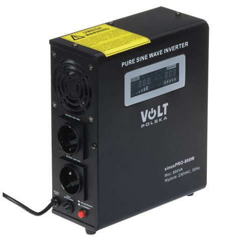 ZASILACZ UPS SINUS-PRO-800W-12/230V 800 VA VOLT Polska