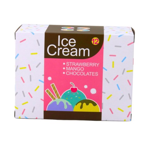 Zestaw Słodkości Lody Dla Dzieci Łyżka Do Lodów Pudełko 14 el.