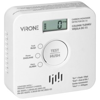 CZUJKA TLENKU WĘGLA (CZADU) DC-11 Virone
