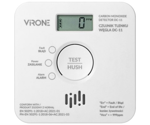 CZUJKA TLENKU WĘGLA (CZADU) DC-11 Virone