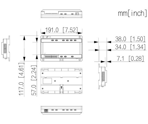 SWITCH VTNC2113C DAHUA 2-wire