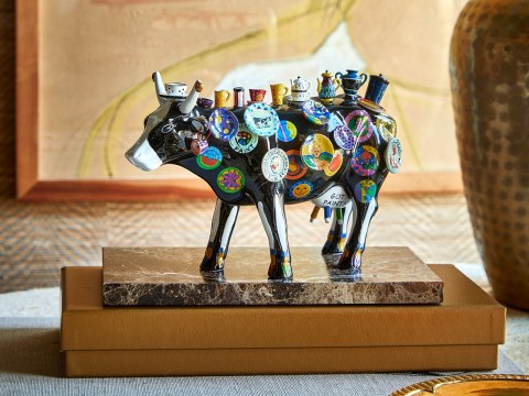 CowParade Houston 2001, The Moo Potter, autor: Meredith McCord.