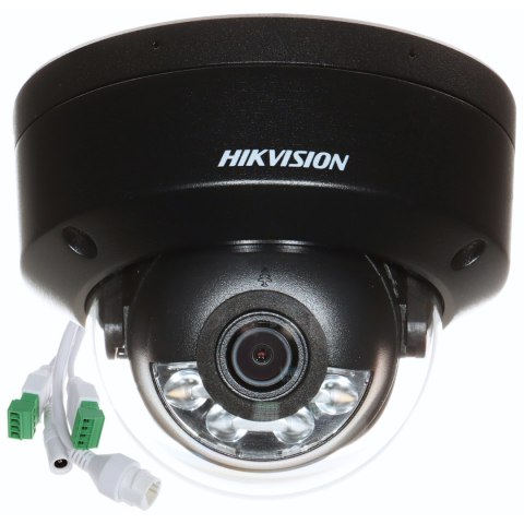 KAMERA WANDALOODPORNA IP DS-2CD2143G2-LIS2U 2.8MM BLACK PL Smart Hybrid Light AcuSense - 4 Mpx Hikvision