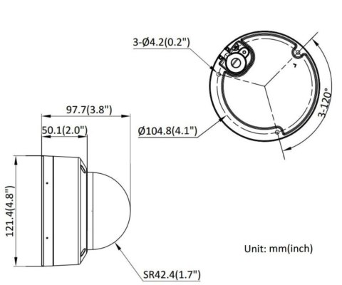 KAMERA WANDALOODPORNA IP DS-2CD2163G2-LIS2U 2.8MM BLACK PL Smart Hybrid Light AcuSense - 6 Mpx Hikvision