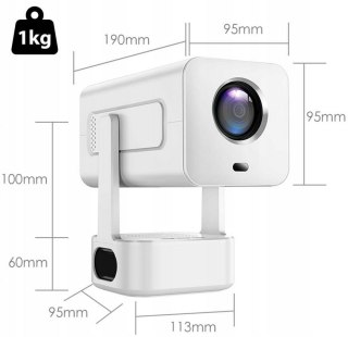 Mini Projektor Zenwire PrimeView IMC360 Android 13/WiFI/350/FULL HD