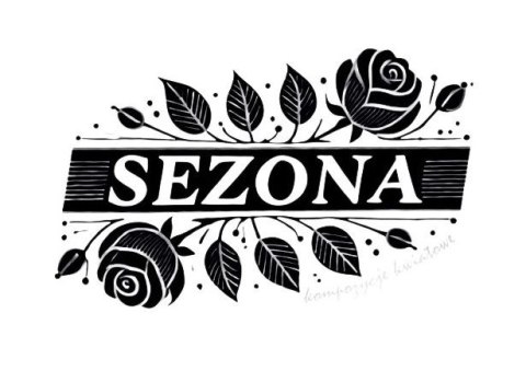 Wianek świąteczny Wesołych Świąt stroik na drzwi stół dekoracja handmade