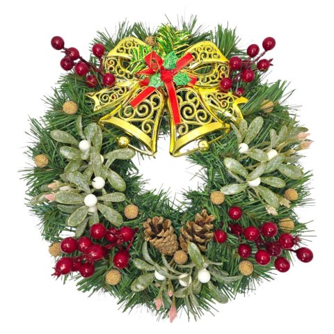 Wianek świąteczny stroik na drzwi stół ścianę dekoracja do domu