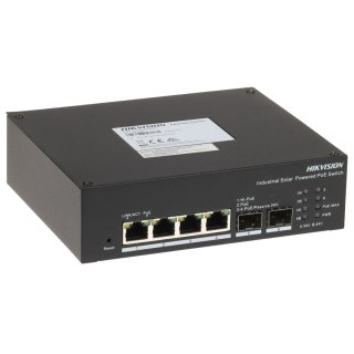 ZARZĄDZALNY SWITCH PRZEMYSŁOWY POE DS-3T1506HP-EI-UPS/NO POWER UNIT 4-PORTOWY SFP Hikvision