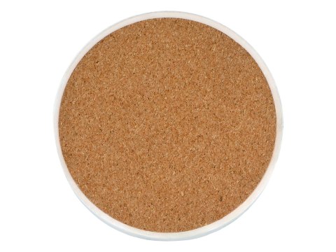 Kpl. 5 podkładka ceramicznych, okrągłych - Zimowe zwierzęta - Wilki (CARMANI)