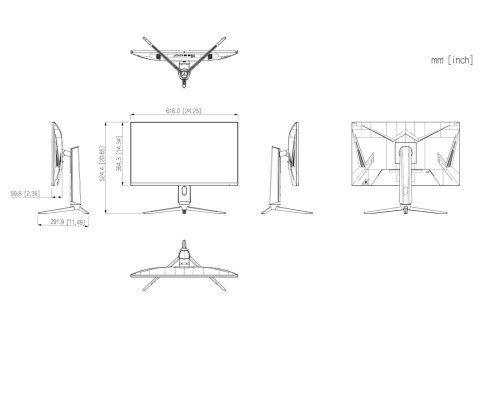 MONITOR GAMINGOWY LM27-E331A 27 " - 1440p QHD DAHUA