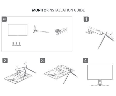 MONITOR GAMINGOWY LM27-E331A 27 " - 1440p QHD DAHUA