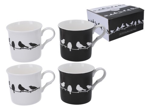 Kpl. 4 kubków - Princess Bird (FBCh)