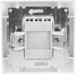 Łącznik podwójny z podświetleniem VCX WESA LC 04C Czarny