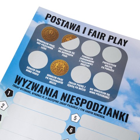 Mata treningowa piłkarska Sprintigo ProMat XXL 180x120 i Zdrapka Piłkarza