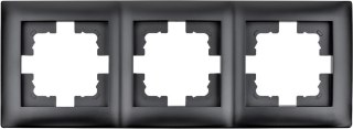 Ramka potrójna czarna WESA LC-49C