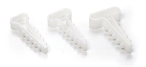 UCHWYT WBIJANY DO PRZEWODÓW PŁASKICH UWP-2 (100szt.)