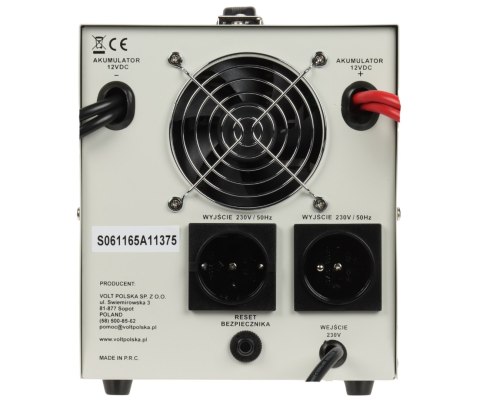 ZASILACZ UPS SINUS-PRO-1500E 1500 VA VOLT Polska