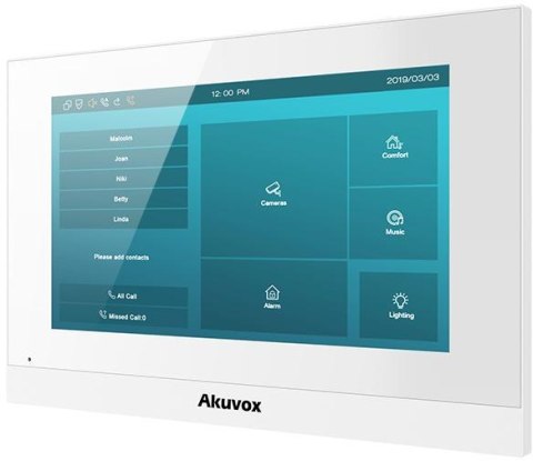 Monitor wideodomofonu Akuvox AKV-C313W-W