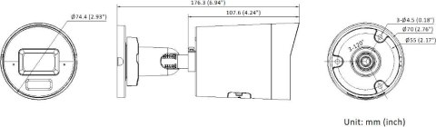 Kamera IP Hikvision DS-2CD2067G3-LI2UY/SRB(2.8mm)